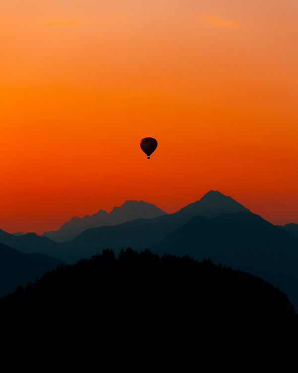 Sunrise in Slovenia