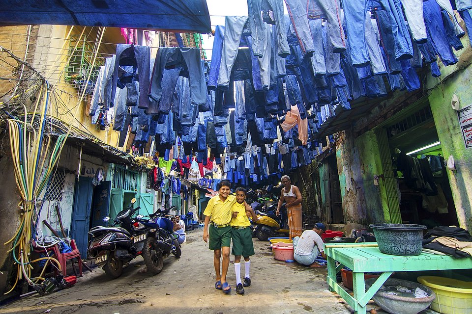 School students - India