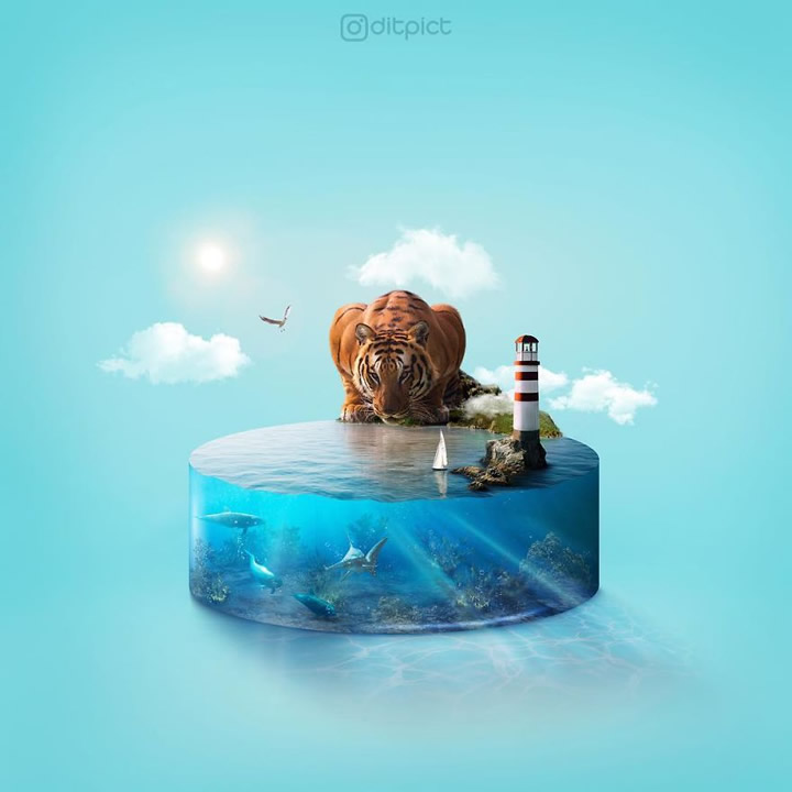 Creative Photo Manipulations Of Animals By Indonesian Digital Artist Aditya Aryanto