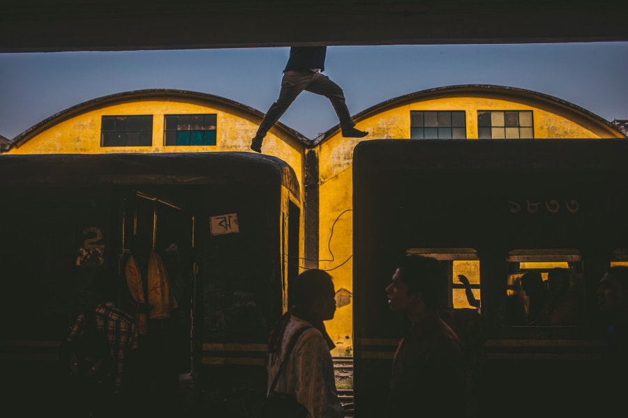 Kamlapur Railway Station Dhaka: Photo Series by Shafiqul Islam