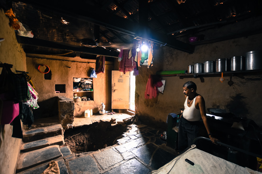 Haripur Village, Sangli. The Swallet In A Home.