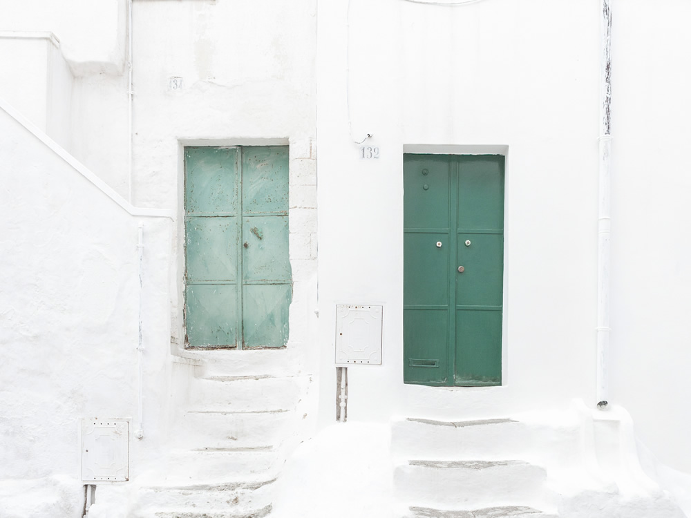 The White Pearl: A White Painted Village In Itria's valley By Tiago And Tania