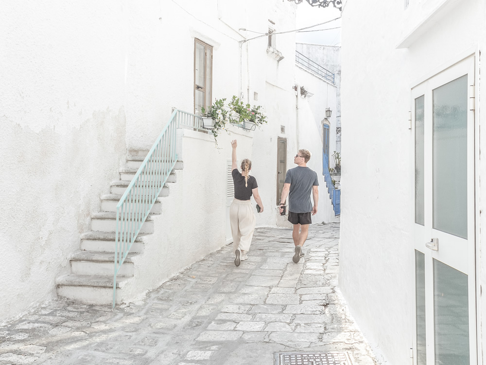 The White Pearl: A White Painted Village In Itria's valley By Tiago And Tania