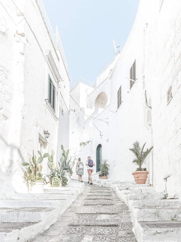 The White Pearl: A White Painted Village In Itria's valley By Tiago And Tania