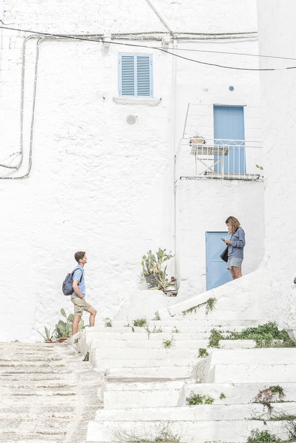 The White Pearl: A White Painted Village In Itria's valley By Tiago And Tania