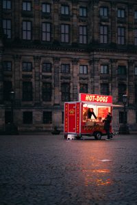 Hot Dog Stand, Amsterdam