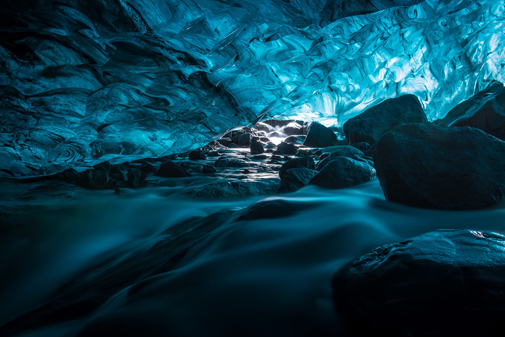 Impermanence: Ice Caves of Vatnajokull in Iceland by Chris Harkin