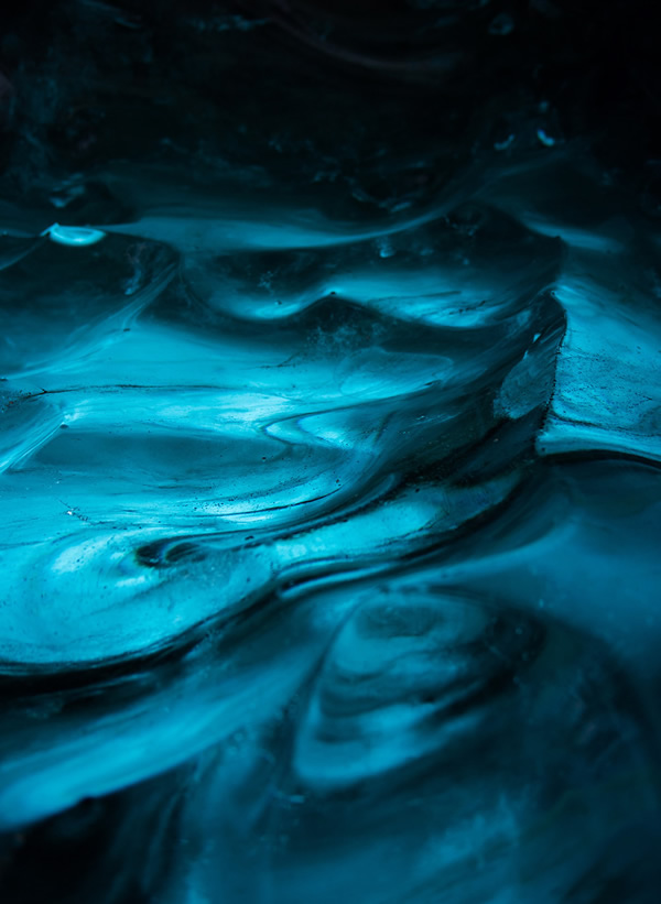 Impermanence: Ice Caves of Vatnajokull in Iceland by Chris Harkin