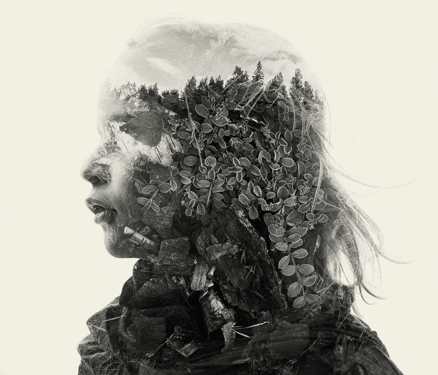 We Are Nature: Multi Exposure Photography By Christoffer Relander