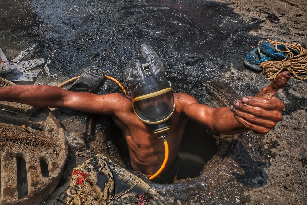 Unseen Heroes: The Cleaners of Dhaka City by Saiful Amin Kazal