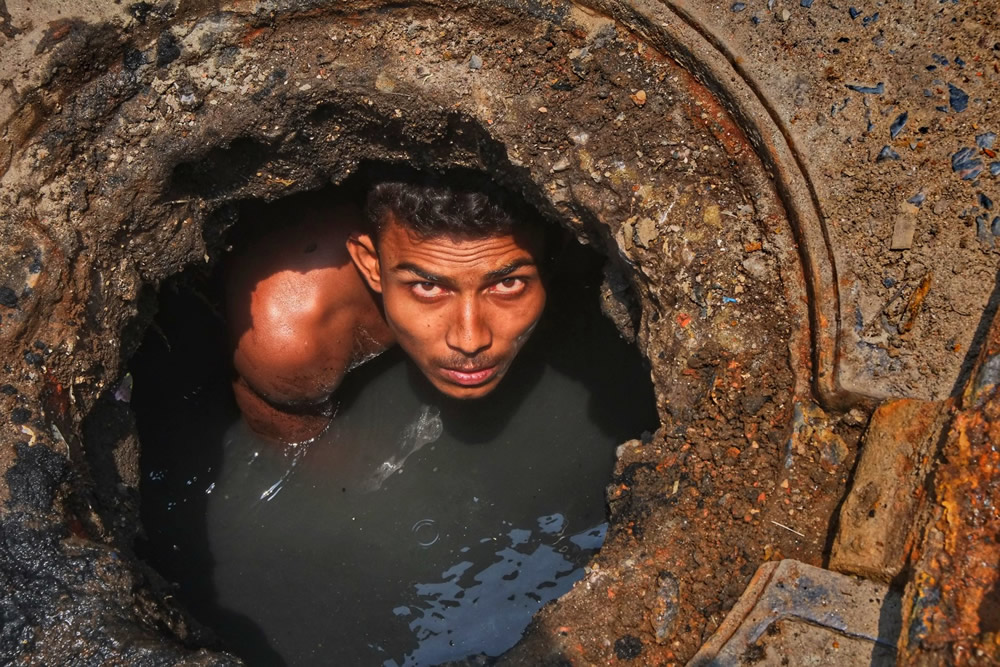 Unseen Heroes: The Cleaners of Dhaka City by Saiful Amin Kazal