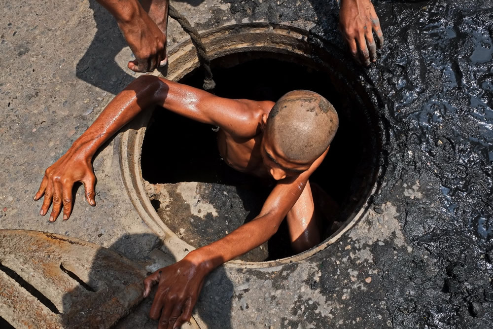 Unseen Heroes: The Cleaners of Dhaka City by Saiful Amin Kazal