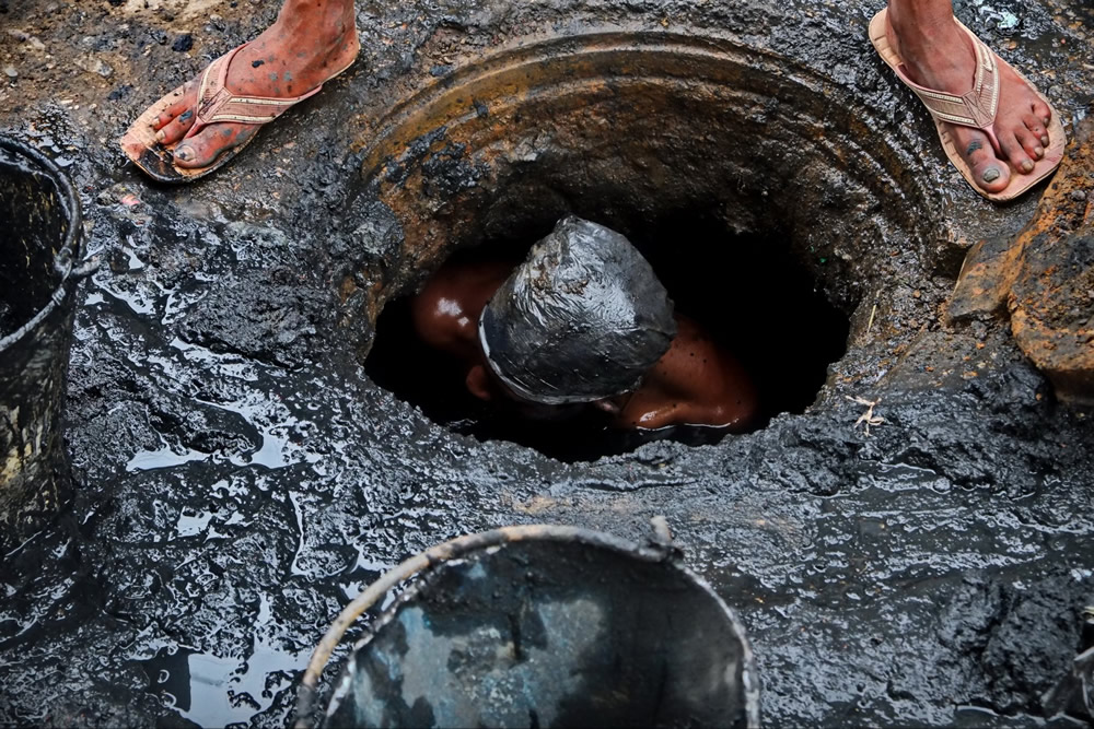 Unseen Heroes: The Cleaners of Dhaka City by Saiful Amin Kazal