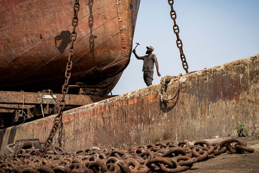 Dhaka Dockyard: Tale of a Slagged Land in the City by Saiful Islam