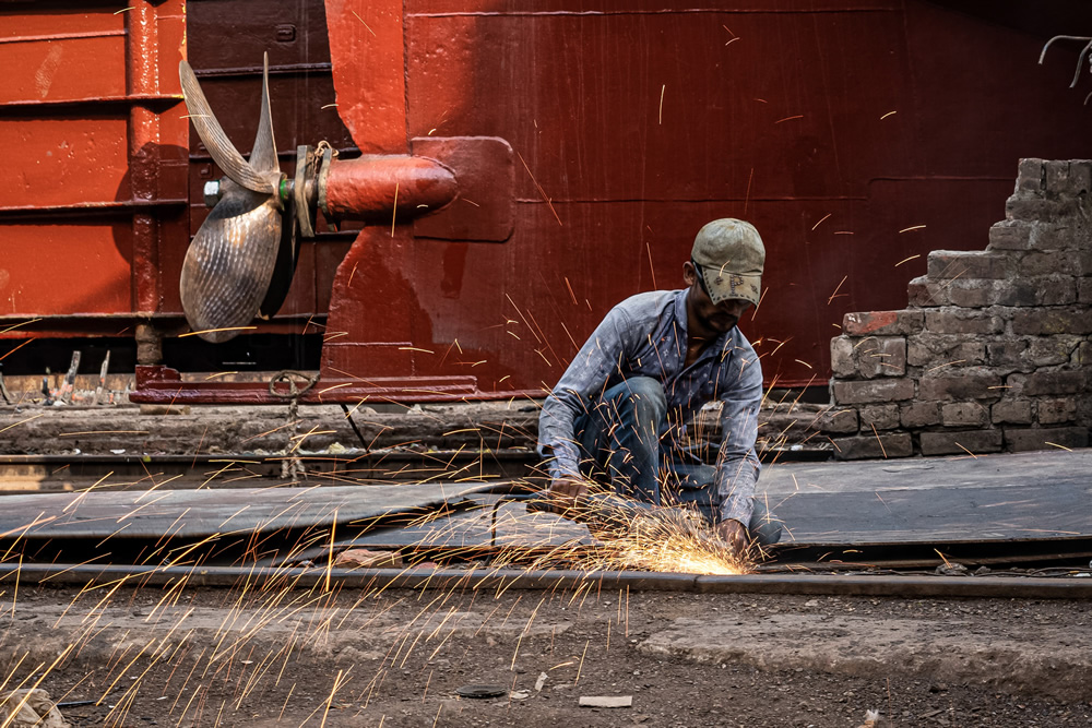 Dhaka Dockyard: Tale of a Slagged Land in the City by Saiful Islam