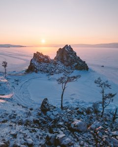 Epic Frozen Lake Baikal In Russia by Roman Manukyan