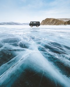 Epic Frozen Lake Baikal In Russia by Roman Manukyan