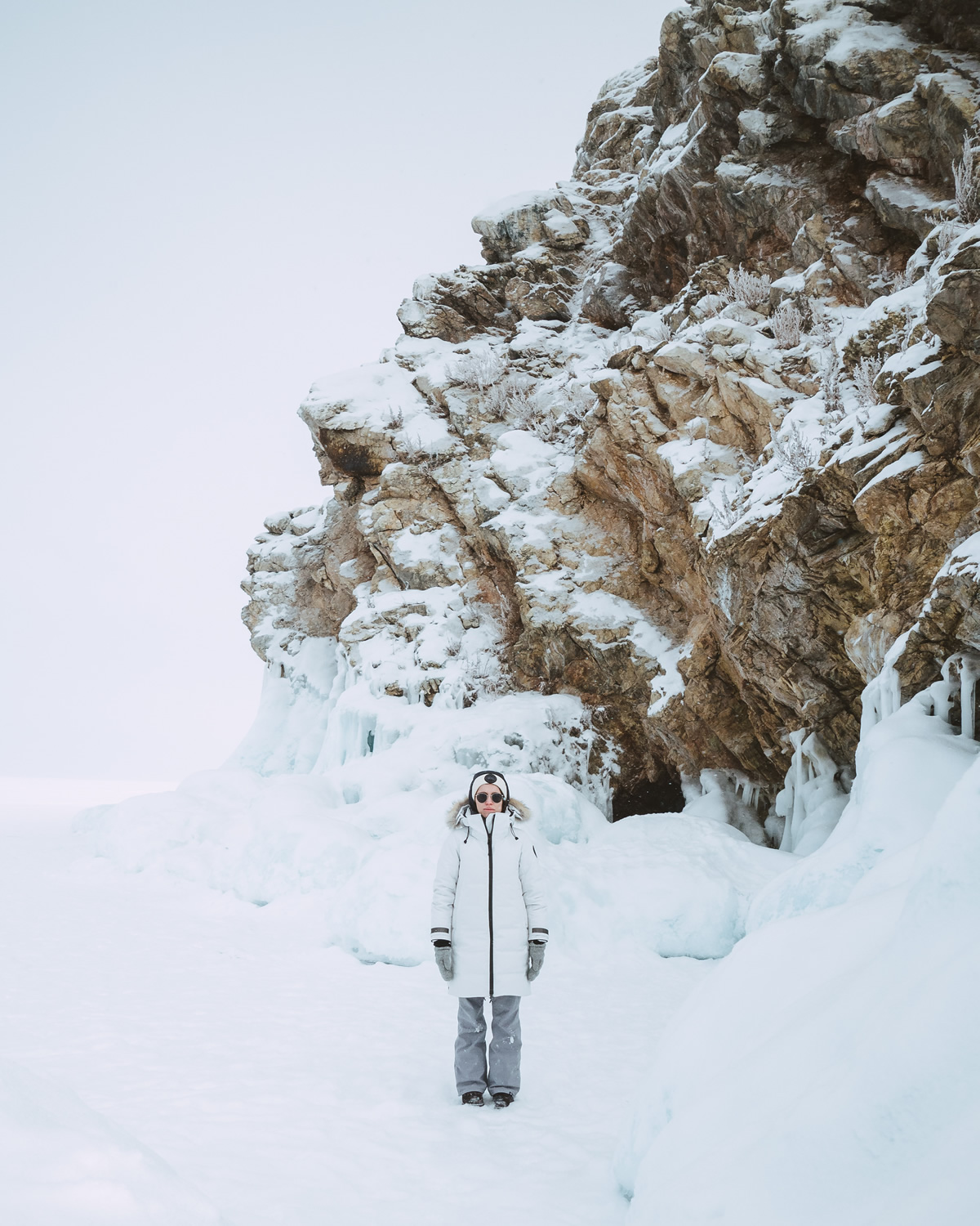 Frozen Lake Baikal Photos