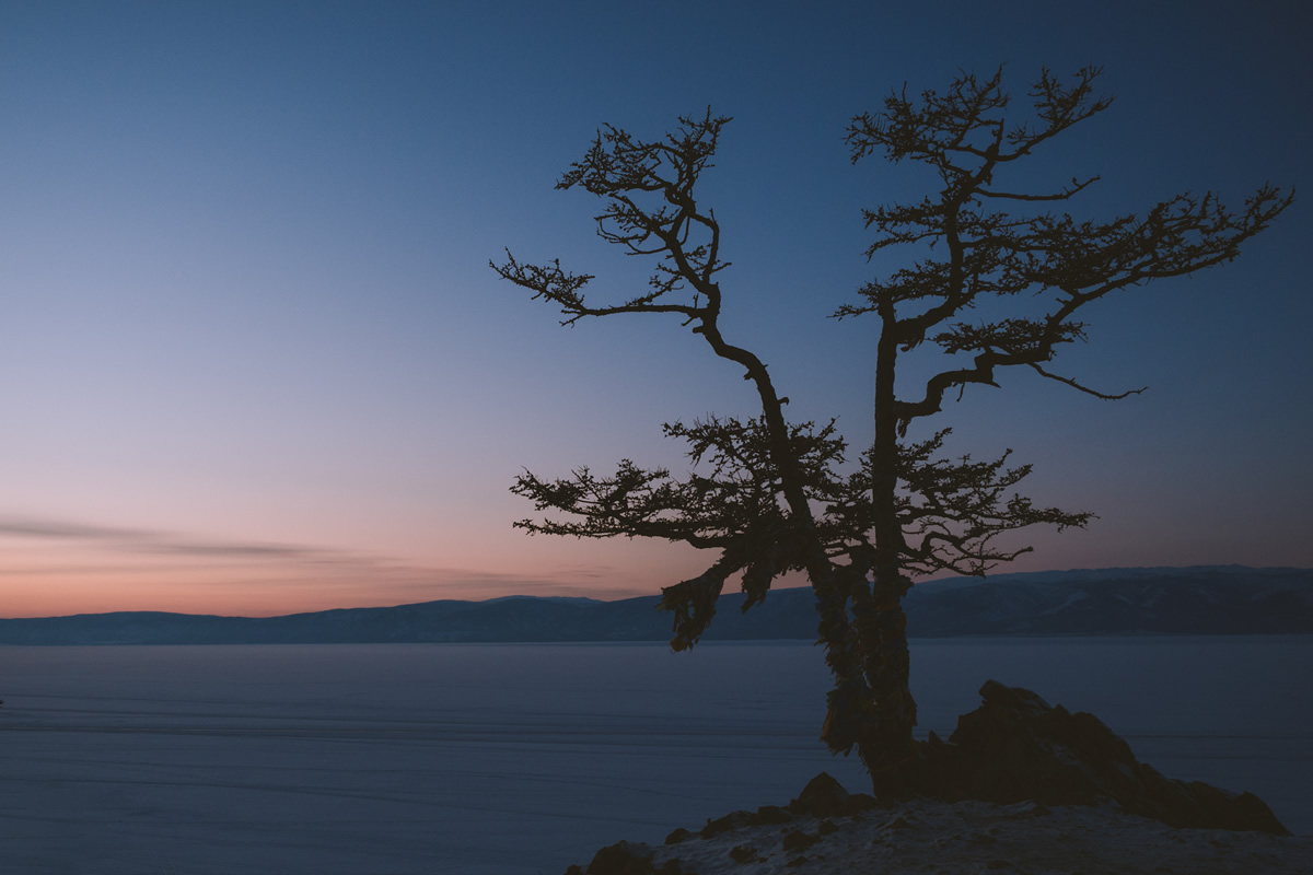 Frozen Lake Baikal Photos