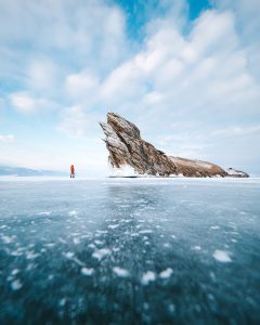 Epic Frozen Lake Baikal In Russia by Roman Manukyan