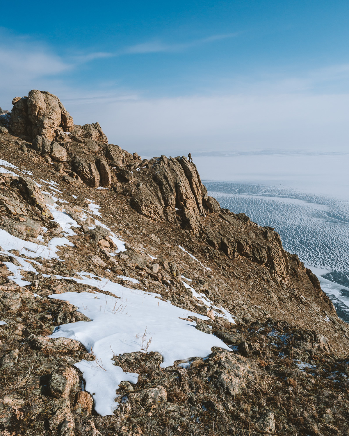 Frozen Lake Baikal Photos