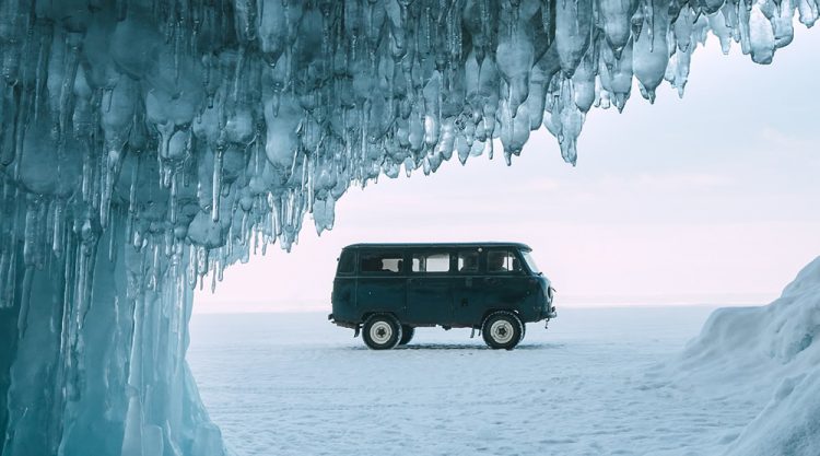 Epic Frozen Lake Baikal In Russia by Roman Manukyan