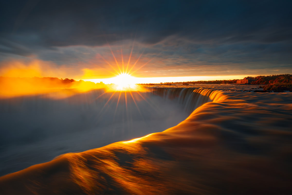 Niagara Falls In Winter: Beautiful Landscapes By Kai Yan