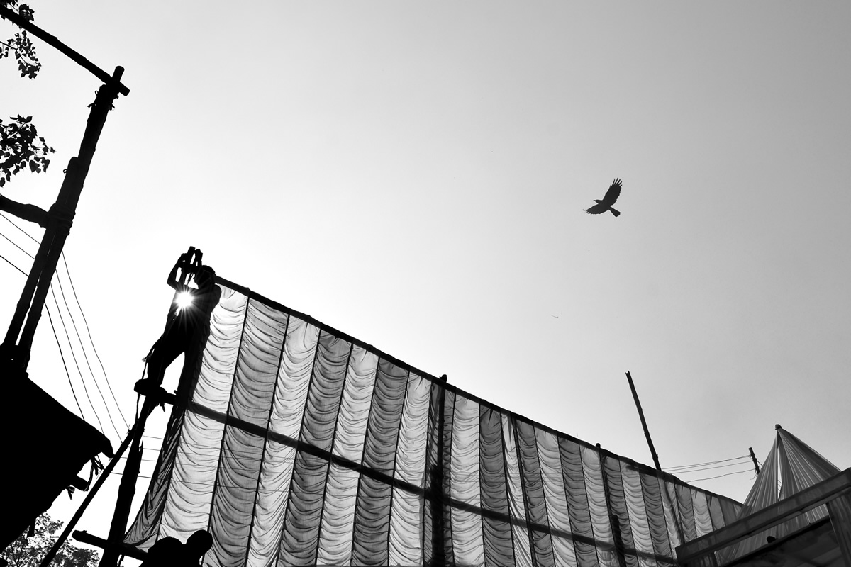 West Bengal In Black & White By Bishnu Goenka