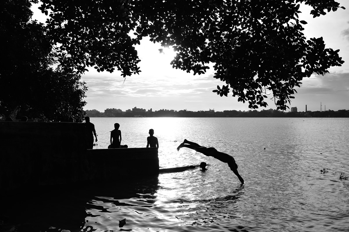 West Bengal In Black & White By Bishnu Goenka