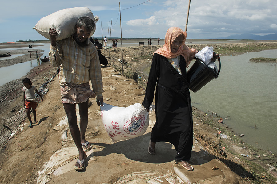 Rohingya Exodus: Photo Series By Moin Chowdhury