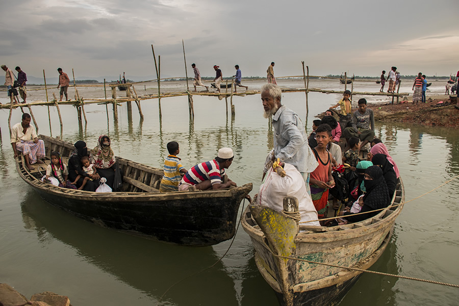 Rohingya Exodus: Photo Series By Moin Chowdhury