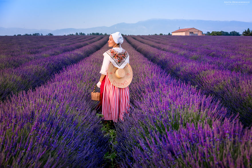 Wearing The Traditional Costume Of The Country by Anita Demianowicz