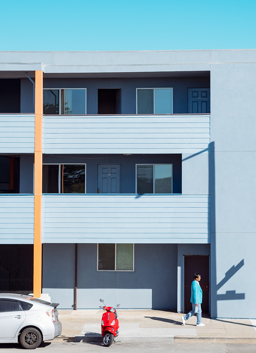 San Francisco: Colorful Minimalist Photography By David Behar