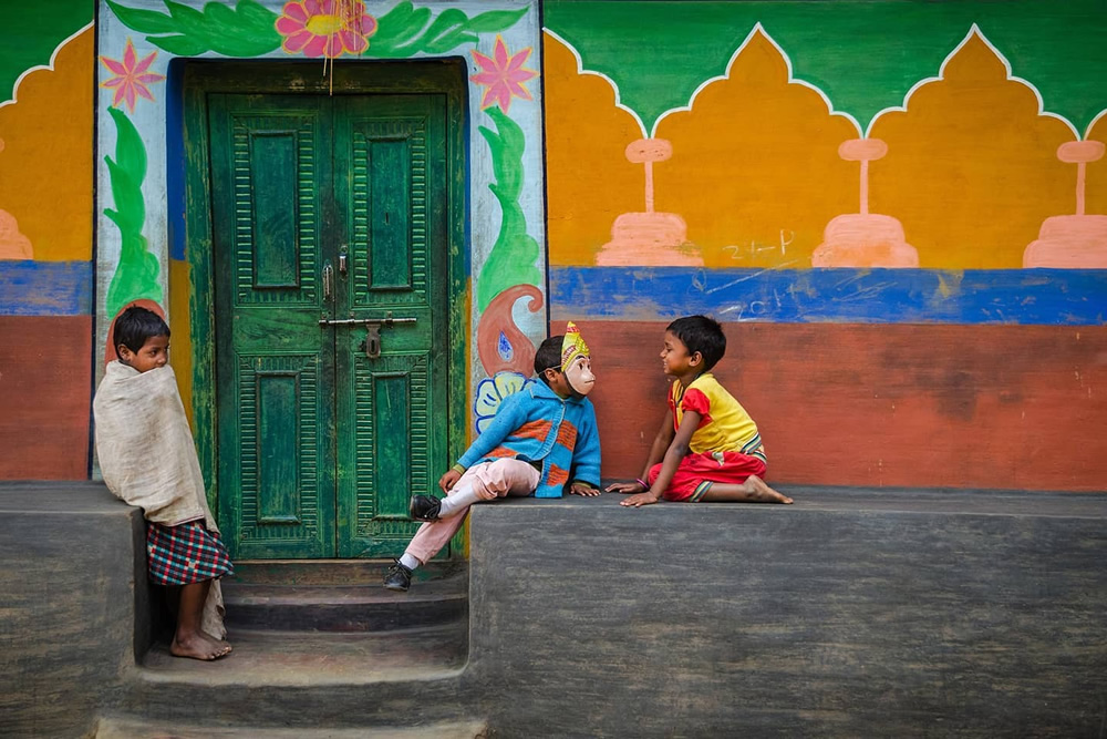 Wall Paintings Of Bengal: Beautiful Photo Series By Saumalya Ghosh