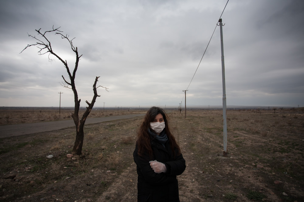 White Mask By Iranian Photographer Ali Shokri