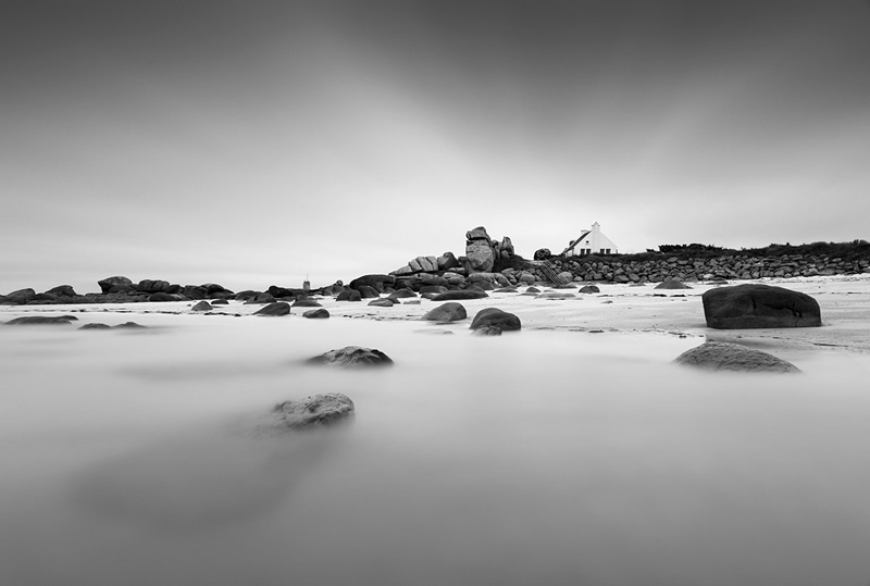 Rain over me, Brittany, France, 2020: Long Exposure Photography Arnaud Bathiard