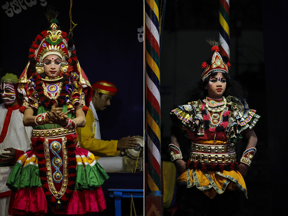 The Yakshagana Artist - A Photo Essay By Paisa Dheeraj