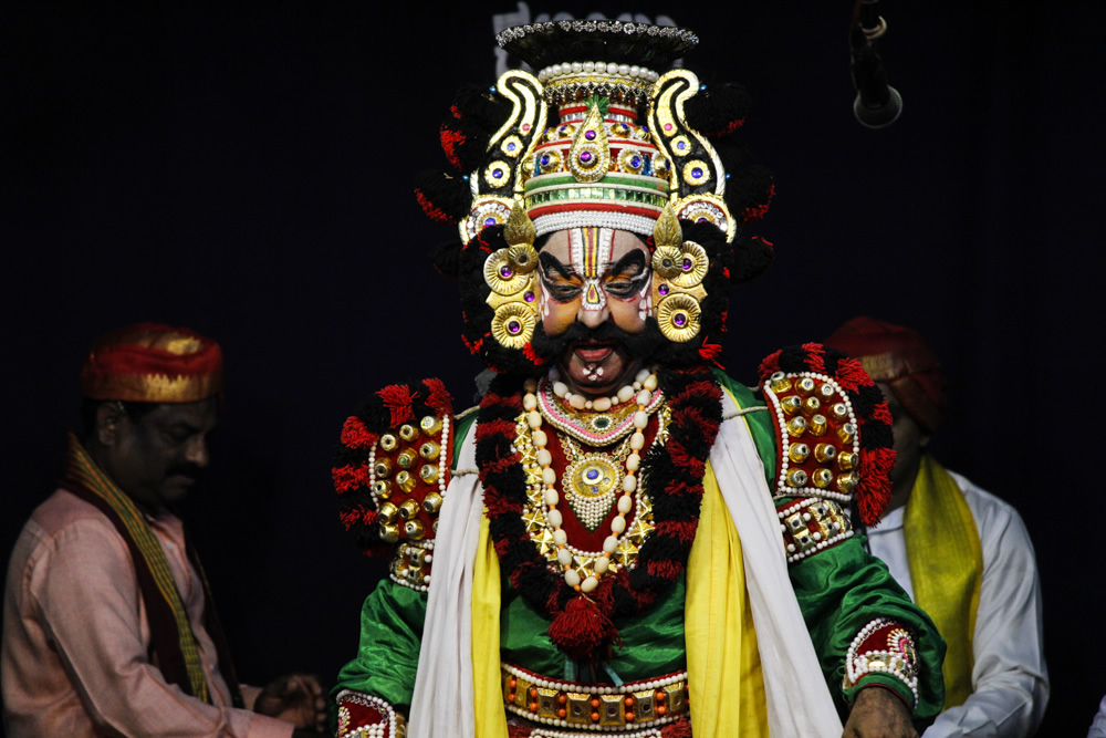 The Yakshagana Artist - A Photo Essay By Paisa Dheeraj