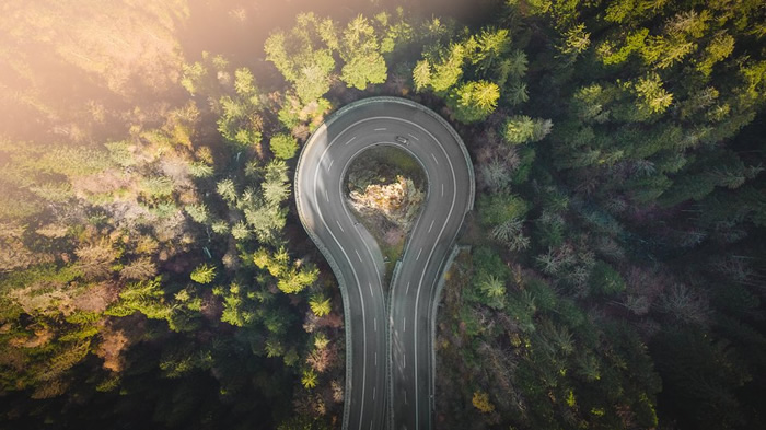 Roadtrippin through the winding roads - Black Forest, Germany