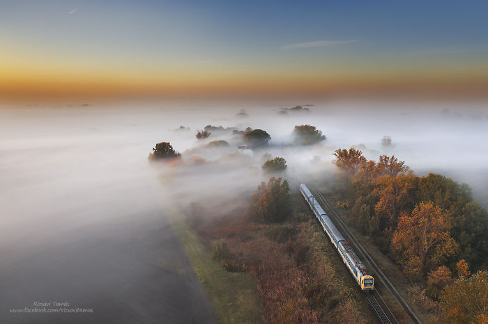 Tamas Rizsavi Beautiful Train Photographs In Exciting Places