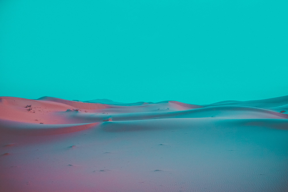 Blue Haze: Beautiful Desert Photographs By Mariyan Atanasov