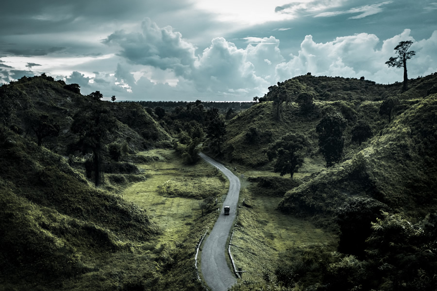 GoaliaPark, CoxsBazar - Curved Roads on Bangladesh by Nihab Rahman