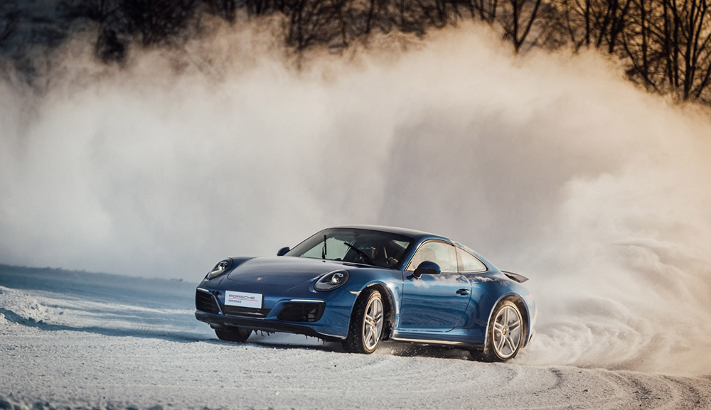 Porsche Ice Experience: Photographer Kai Hartmann Stunningly Captured in Northern China, Inner Mongolia