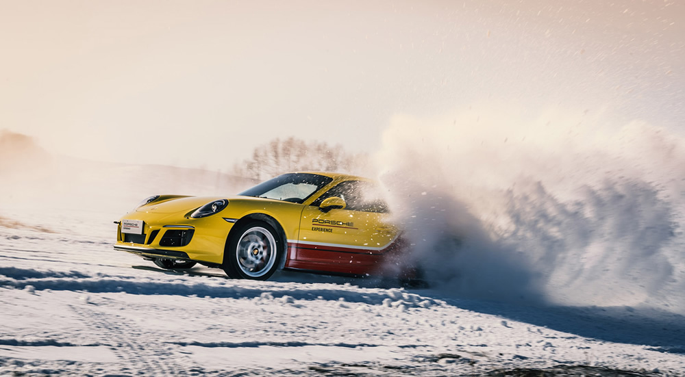 Porsche Ice Experience: Photographer Kai Hartmann Stunningly Captured in Northern China, Inner Mongolia