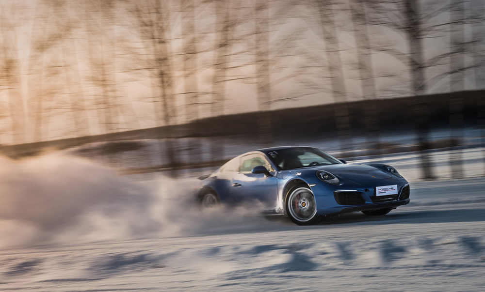 Porsche Ice Experience: Photographer Kai Hartmann Stunningly Captured in Northern China, Inner Mongolia