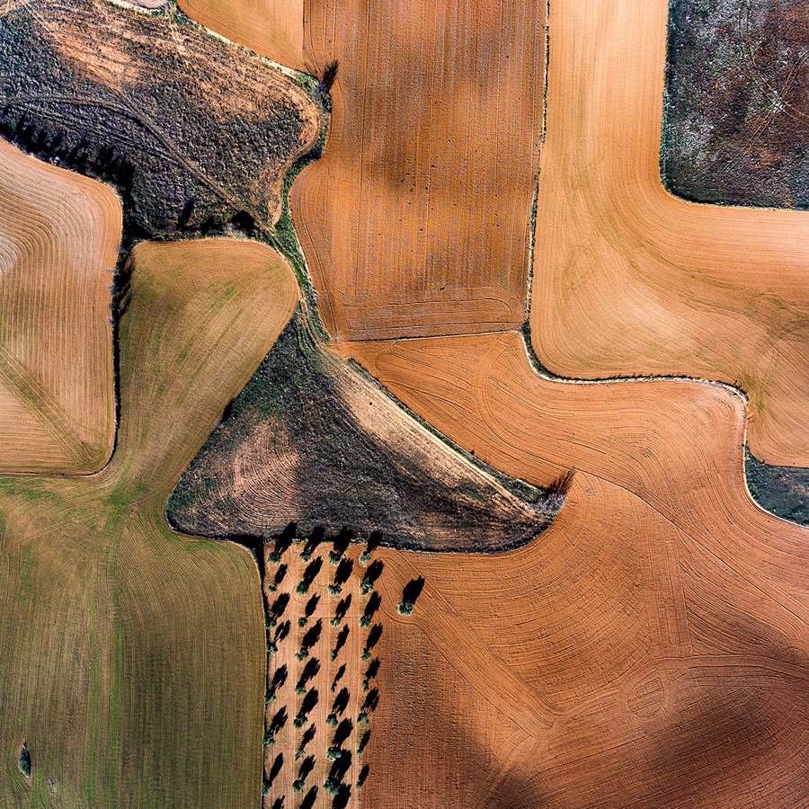 Sur/Real Lands: Beautiful Abstract Aerial Photographs By Milan Radisics