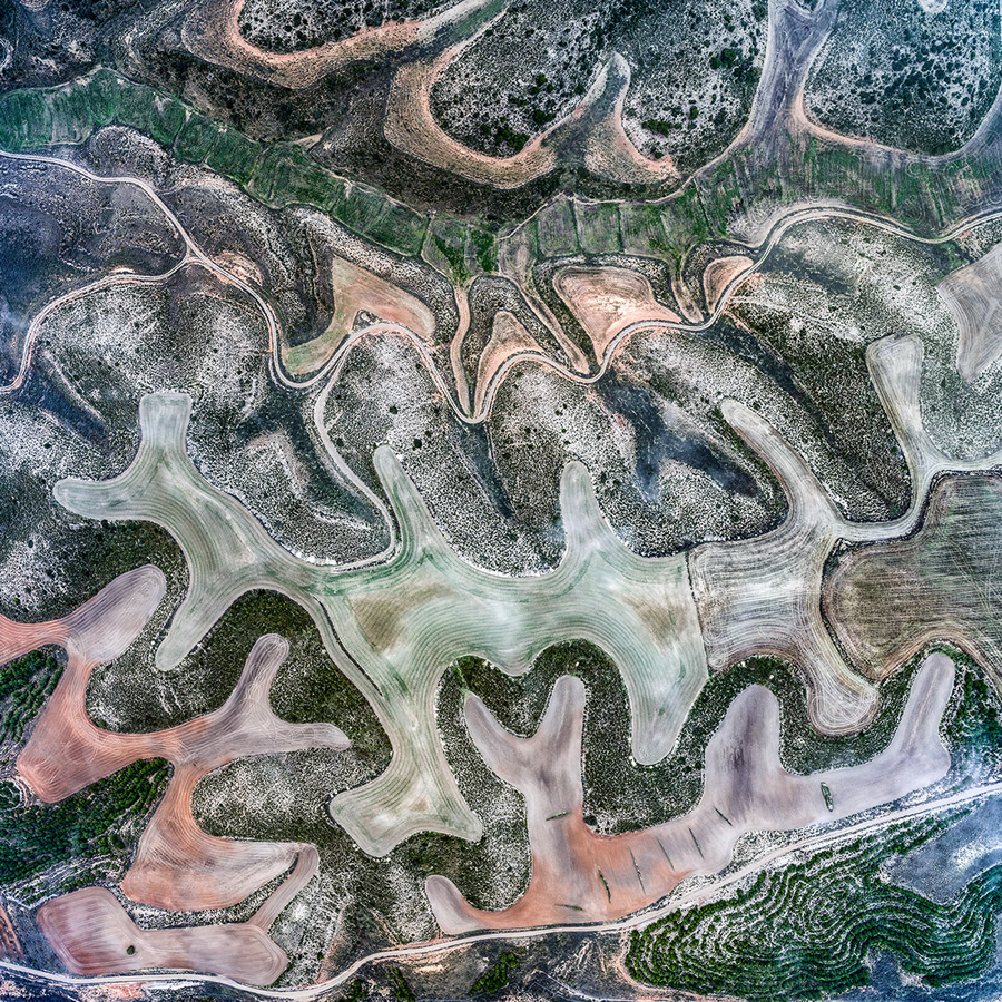 Sur/Real Lands: Beautiful Abstract Aerial Photographs By Milan Radisics