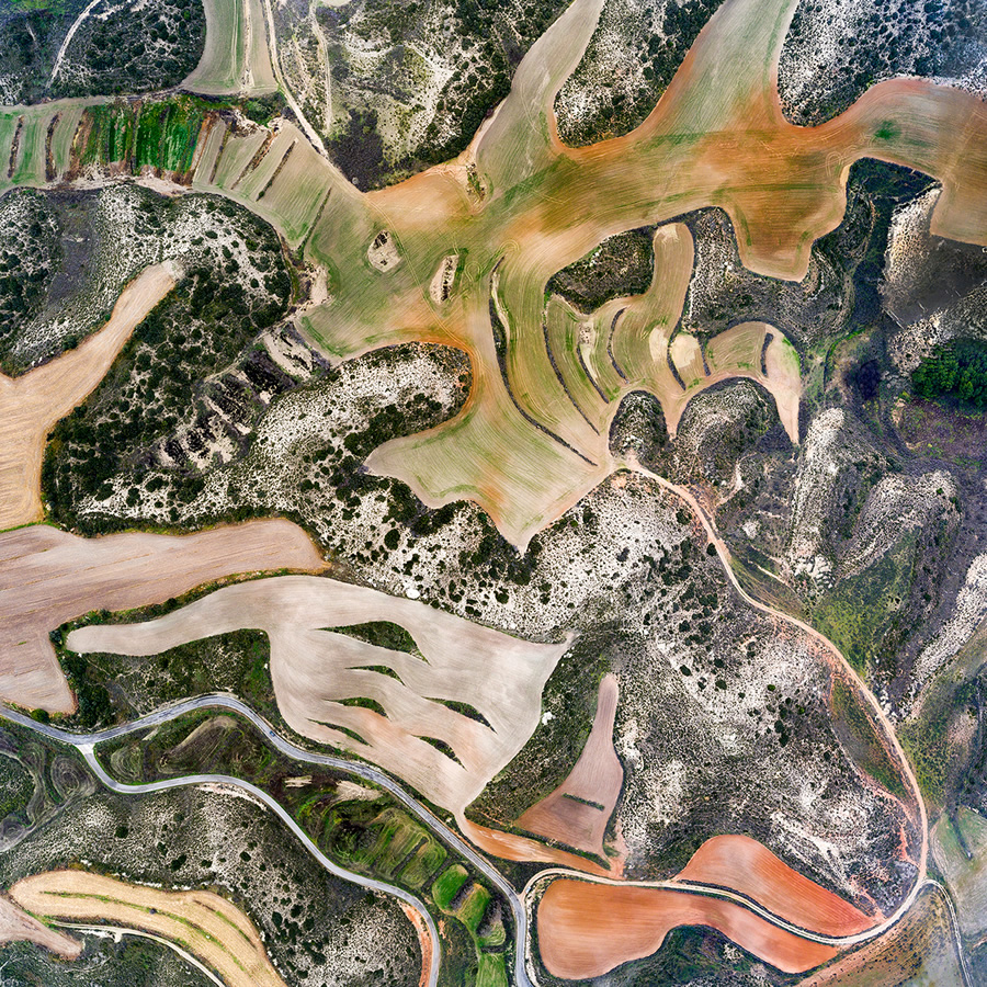 Sur/Real Lands: Beautiful Abstract Aerial Photographs By Milan Radisics