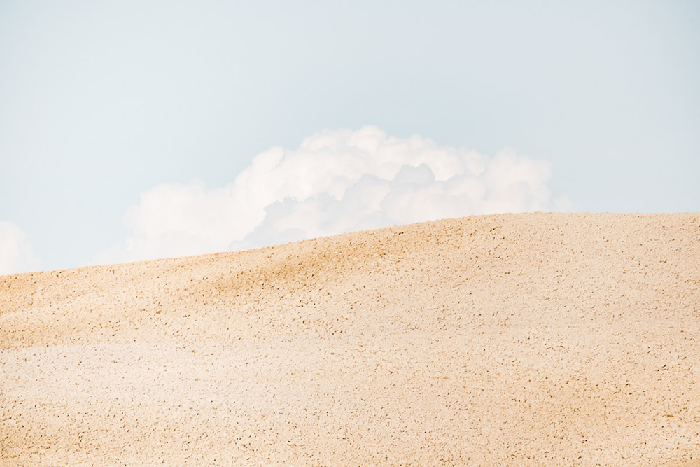 The Italian Desert: Minimalistic Tuscan Landscapes By Roland Kramer