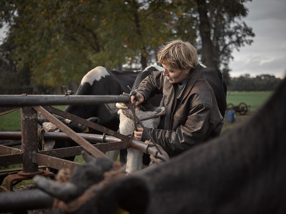 Boer Gerrit: The Last Farmer In Usselo Captured By Jeroen Nieuwhuis